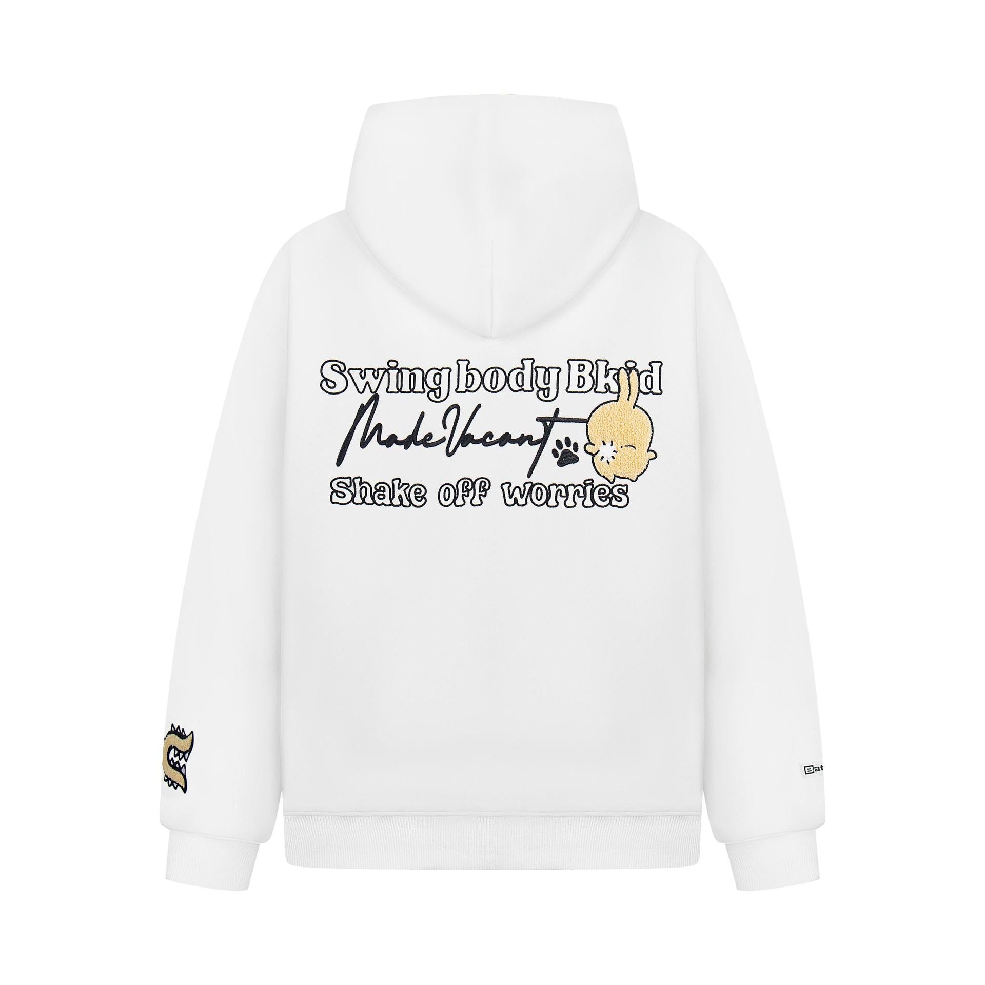 Cartoon Doll Velcro Hoodie Casual Versatile Hoodie